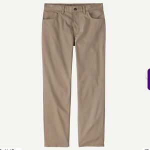 Patagonia Twill Traveler 5 pocket pants Khaki color Size 32 x 30